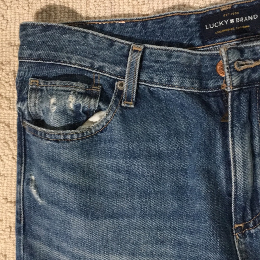 Lucky Brand Sienna Slim Boyfriend Jeans 4/27 - Picture 7 of 8